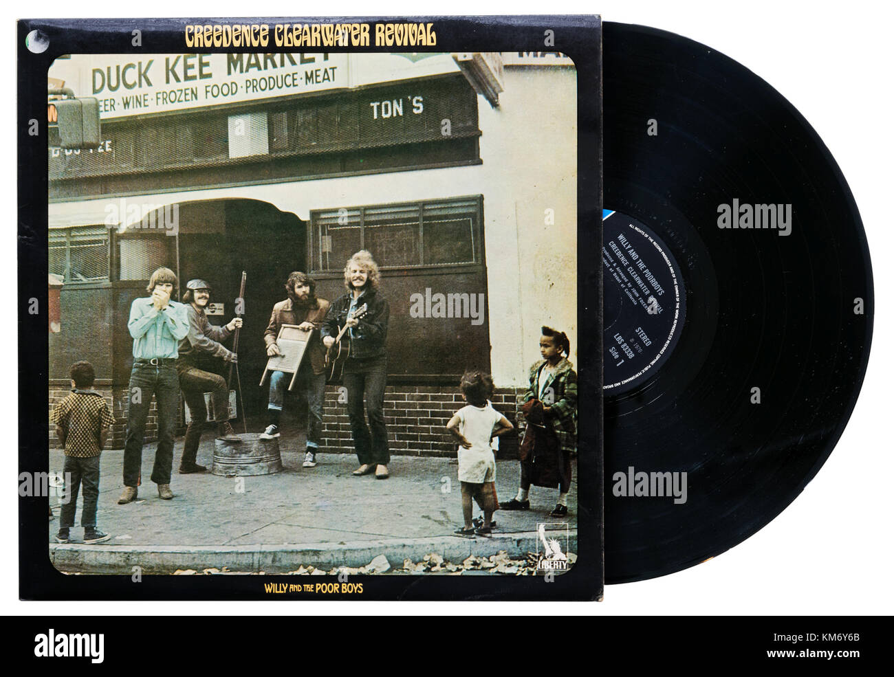 Creedence Clearwater Revival Willy and the Poor Boys album Stock Photo