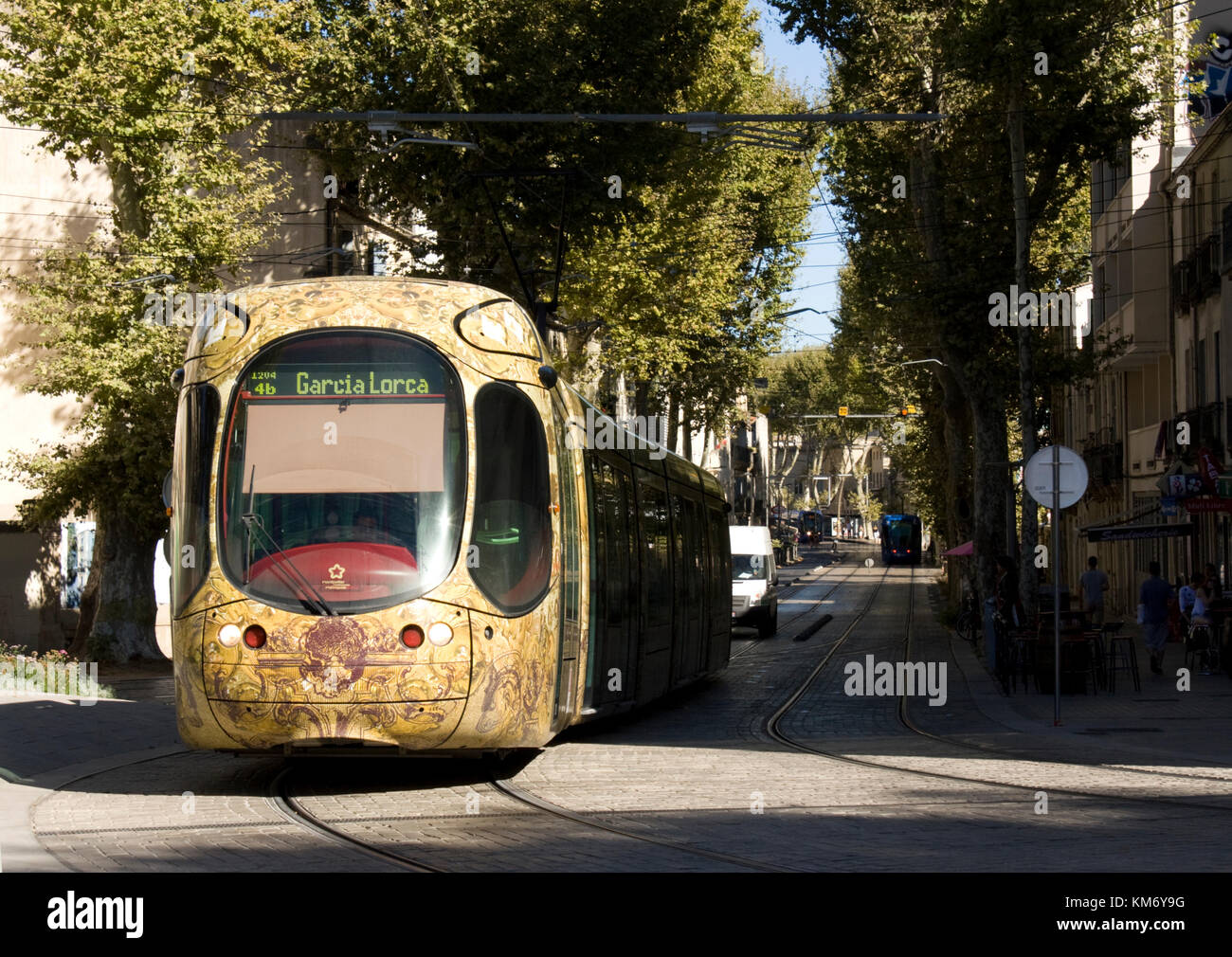 Tram In Montpellier France Stock Photo Alamy Tram In Montpellier France Stock Photo Alamy