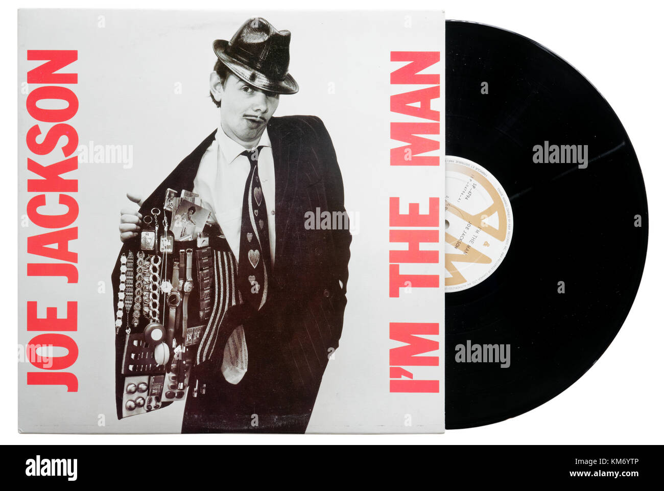 Joe Jackson I'm the Man album Stock Photo Alamy