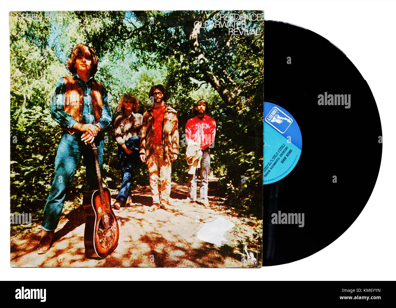 Creedence Clearwater Revival Green River album Stock Photo