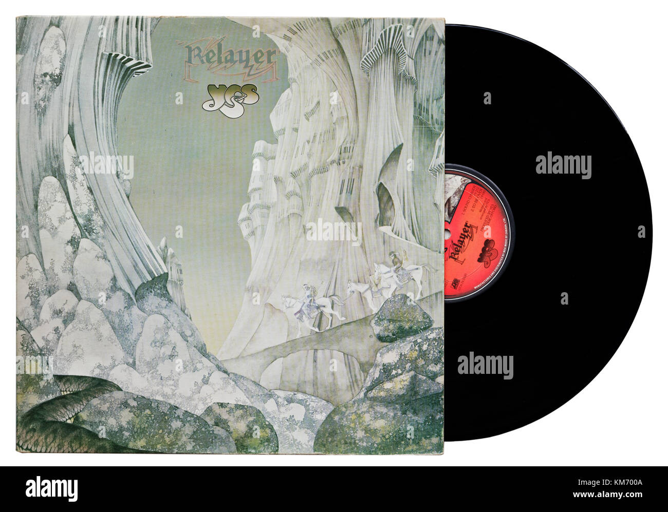 Yes Relayer album Stock Photo - Alamy