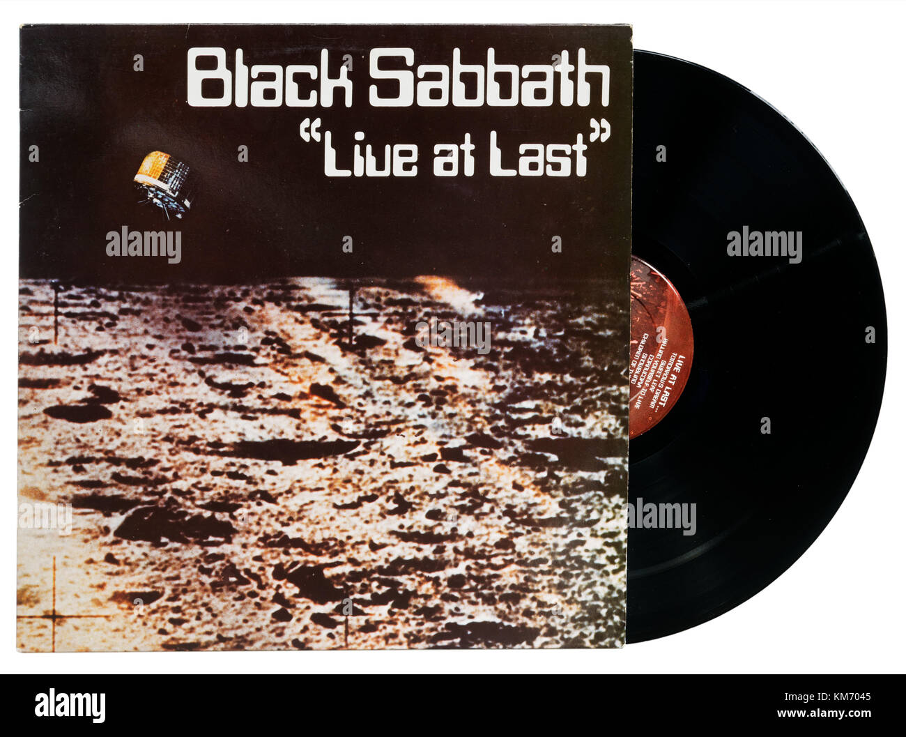 Black Sabbath Live at Last album Stock Photo