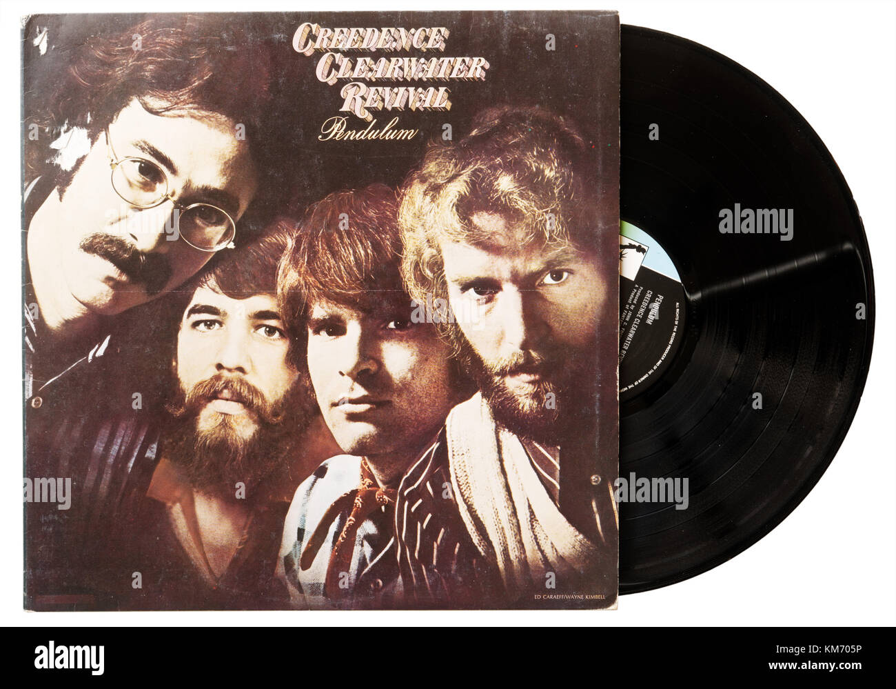 Creedence Clearwater Revival Pendulum album Stock Photo