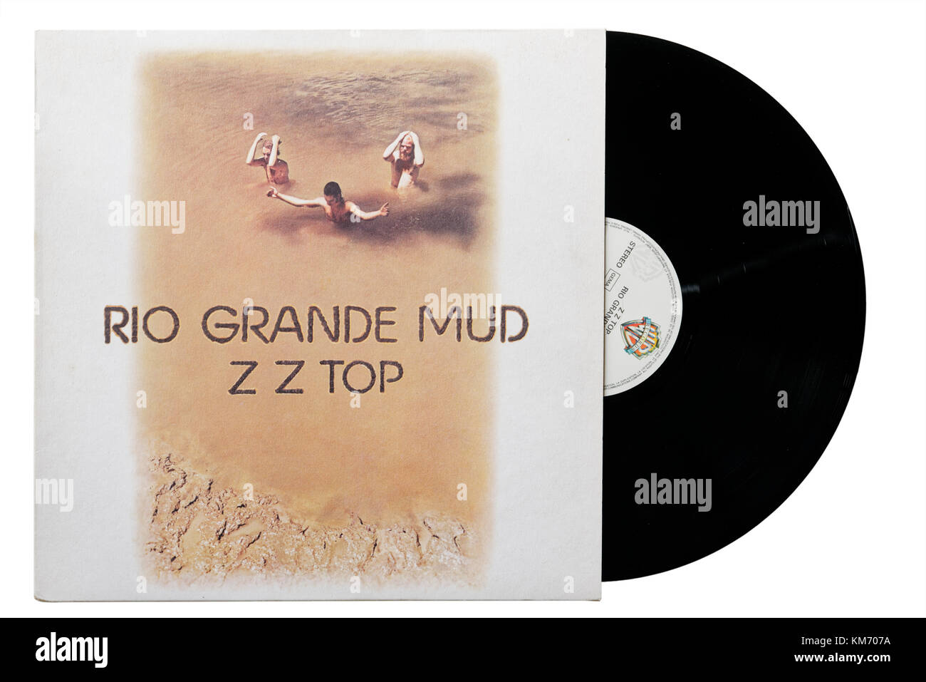 ZZ Top Rio Grande Mud album Stock Photo