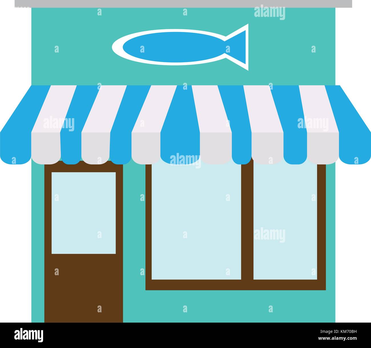 Isolated fish shop Stock Vector Image & Art Alamy