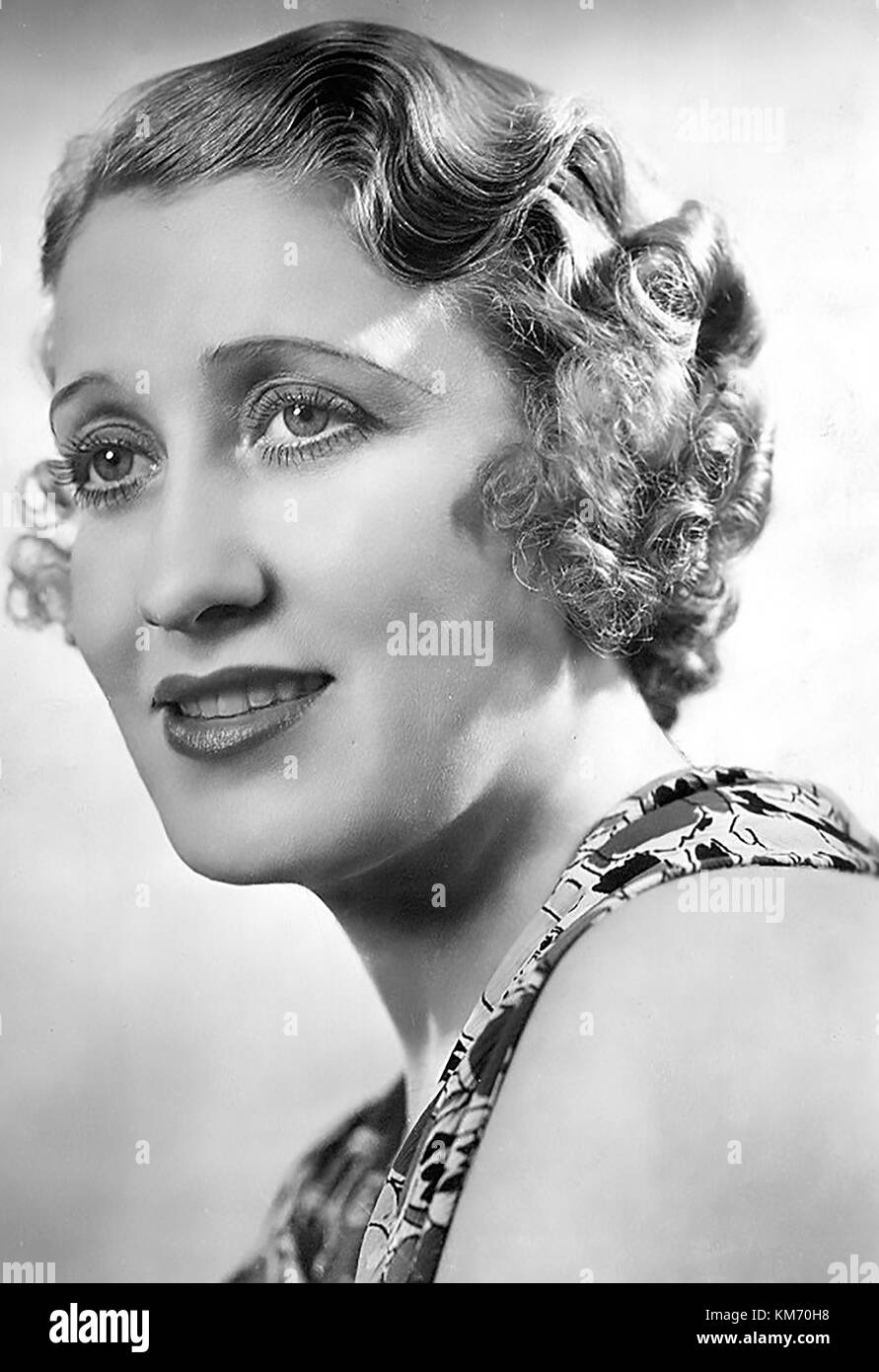 RUTH ETTING (1897-1978) US singer and film actress in 1937. Her life was the basis of the Doris Day film 'Love Me or Leave Me' in 1955 Stock Photo