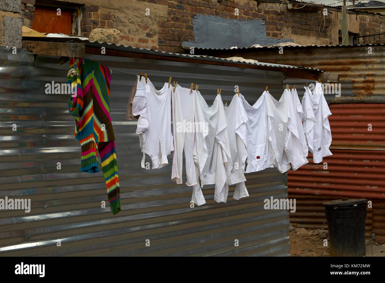 Soweto Life Stock Photo Alamy