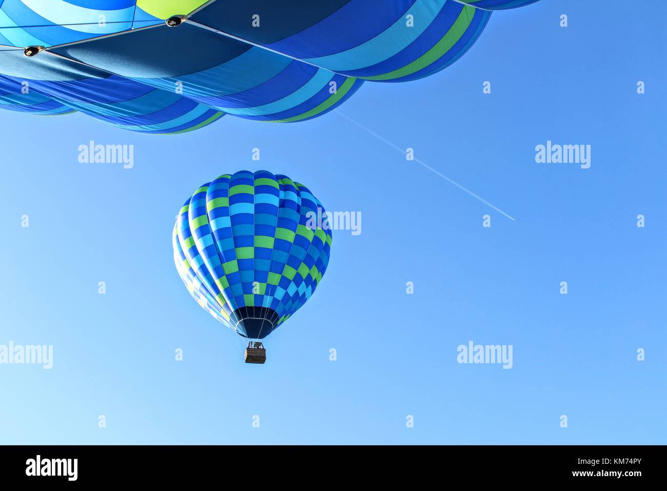 Flying over Provence, France Stock Photo