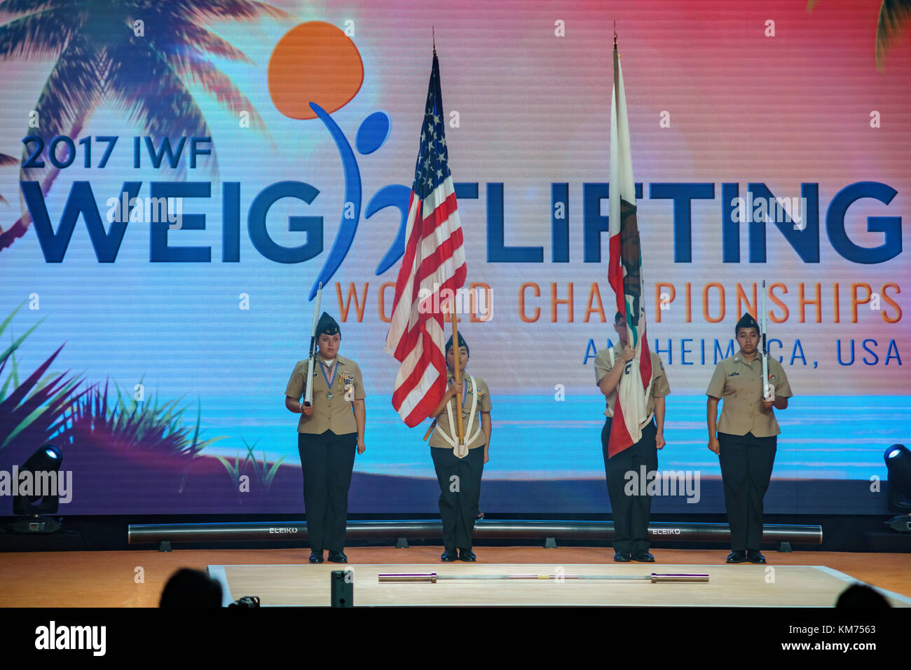 Anaheim, NOV 30 2017 International Weightlifting Federation World