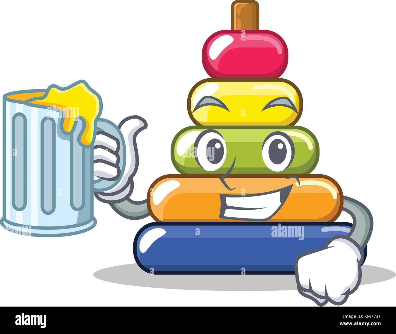 Juice Pyramyd With juice pyramid ring character cartoon Stock Vector Image & Art - Alamy