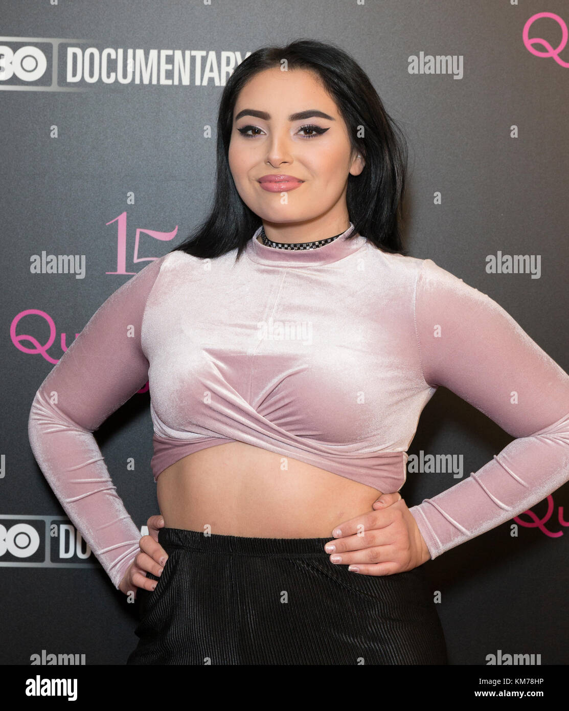 New York, United States. 04th Dec, 2017. Zoey Luna attends HBO