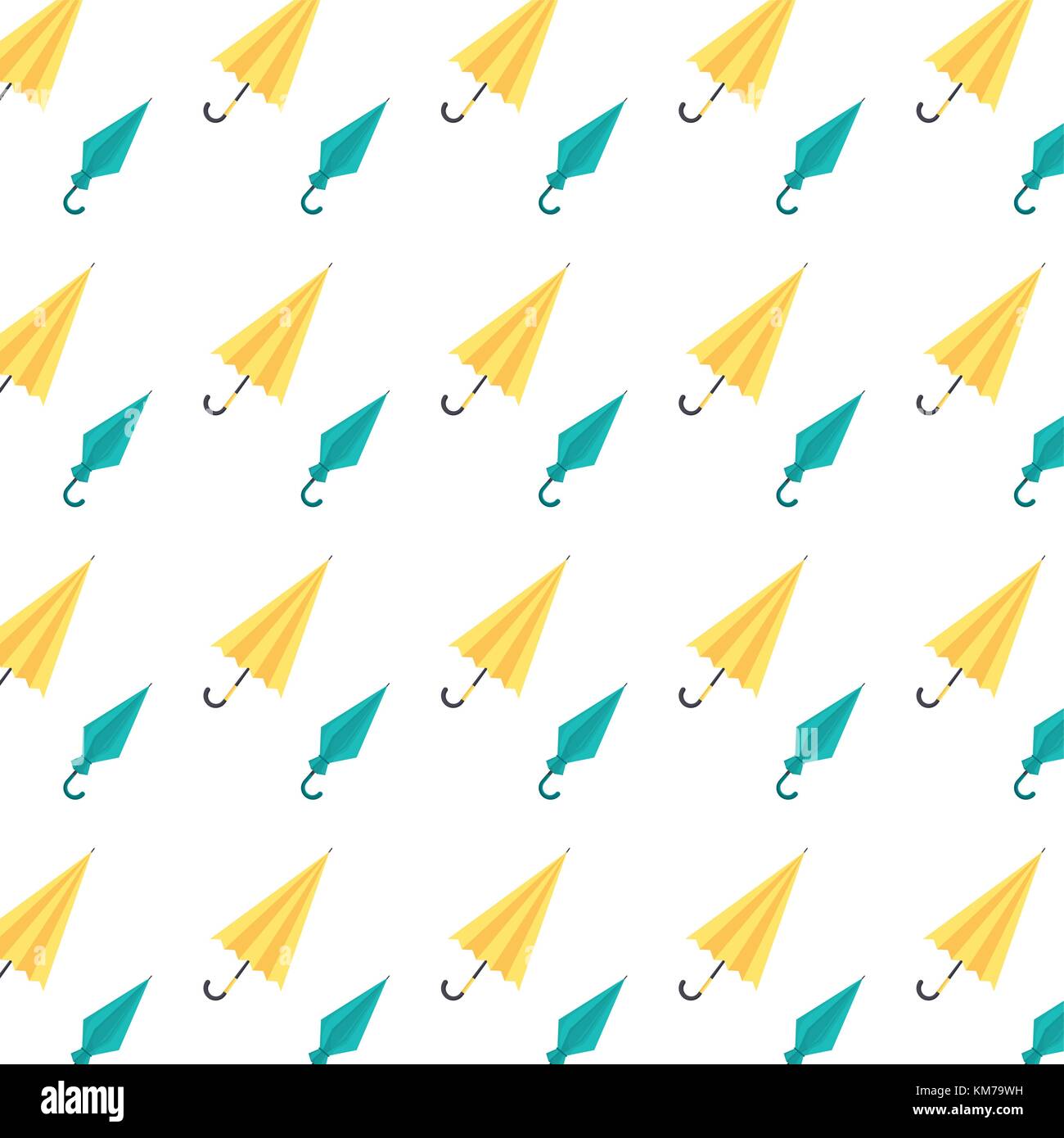 umbrella pattern vector illustration Stock Vector Image & Art - Alamy