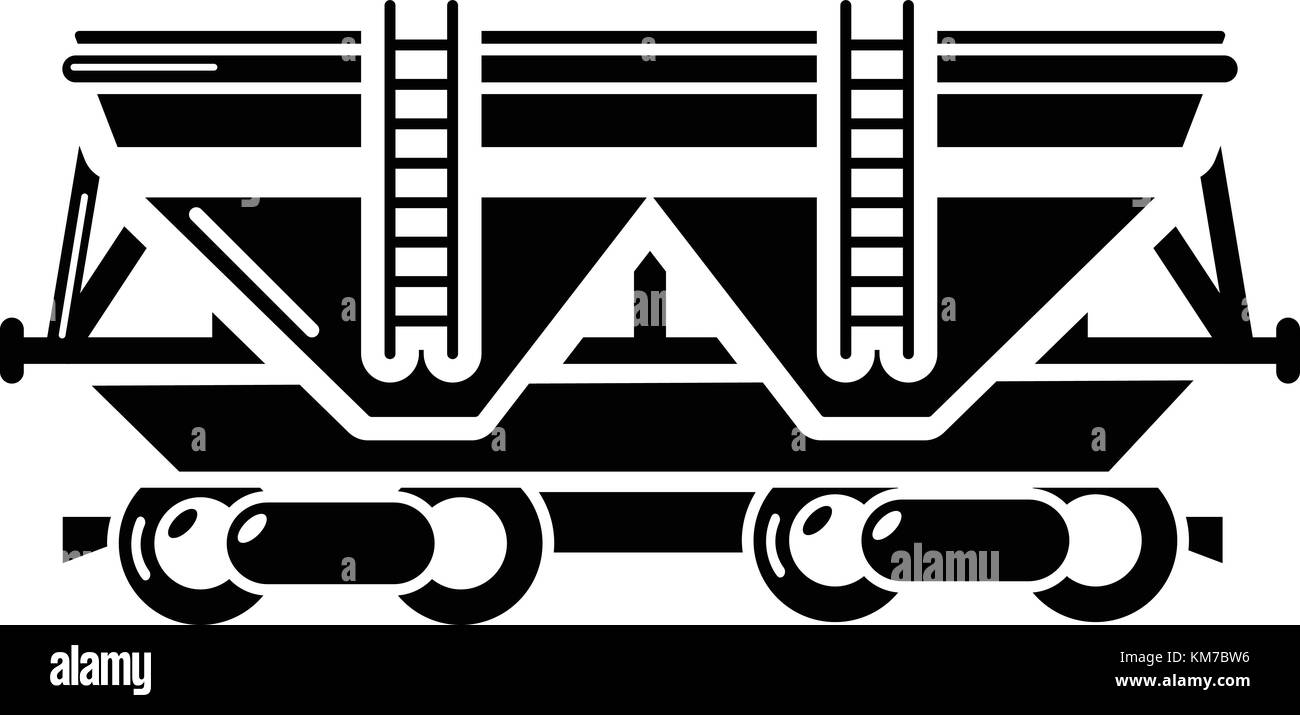 Wagon icon, simple style Stock Vector Image & Art - Alamy