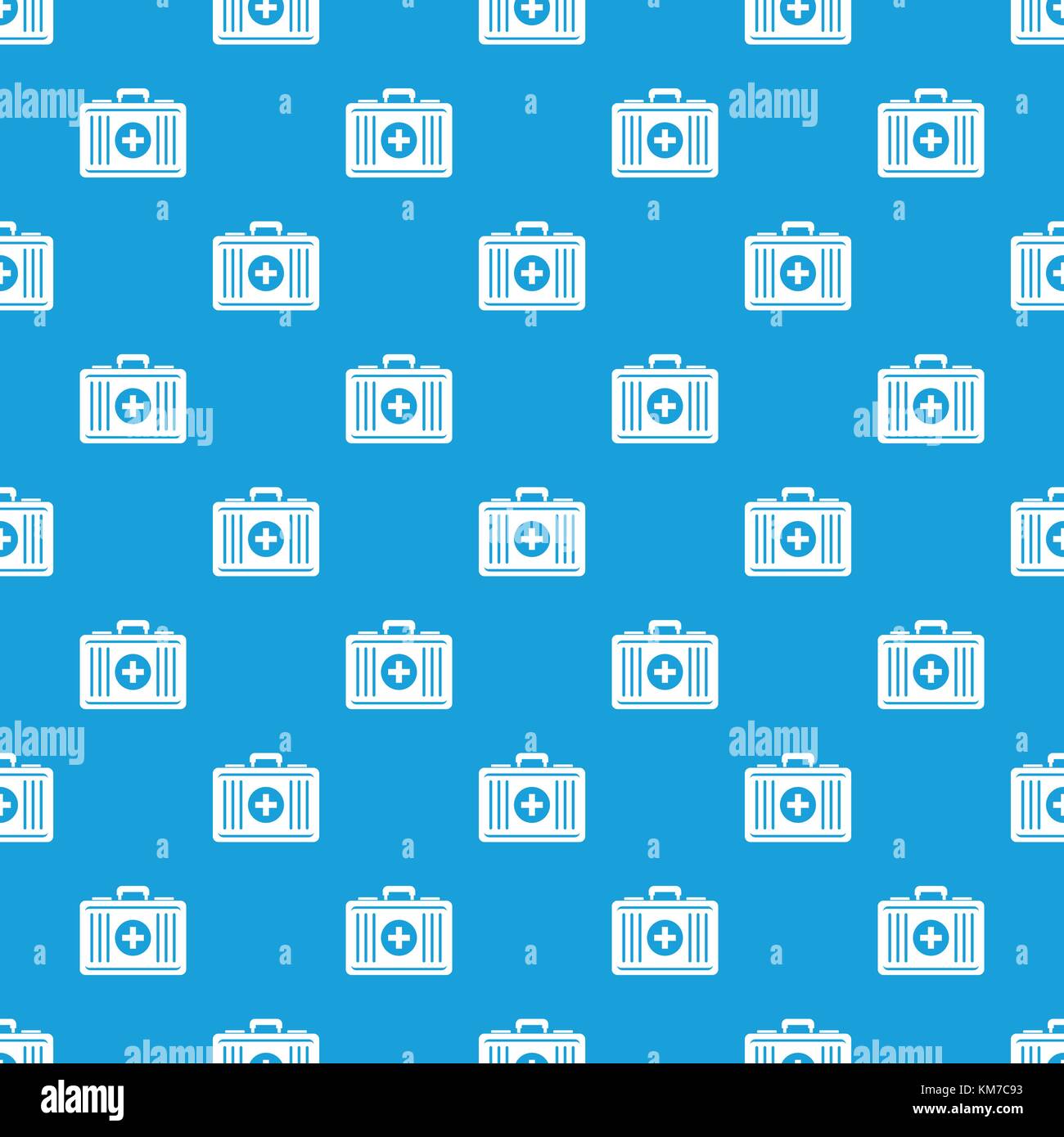 First aid pattern seamless blue Stock Vector Image & Art - Alamy