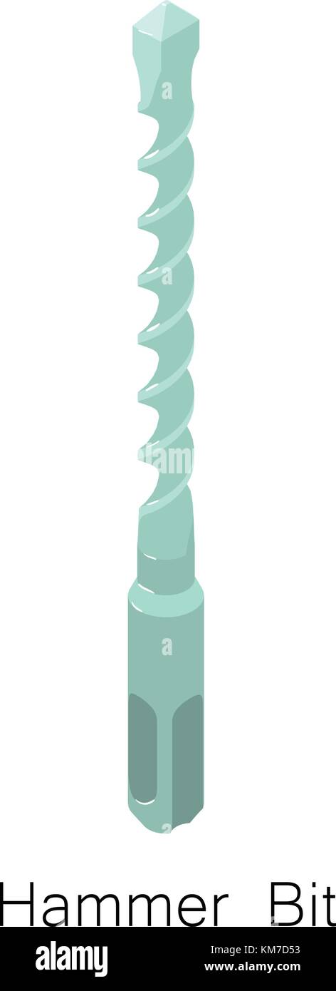 Hammer bit icon, isometric 3d style Stock Vector Image & Art - Alamy