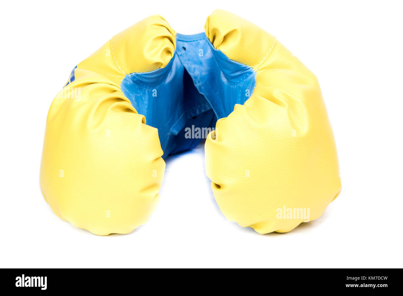 boxing gloves under the white background Stock Photo