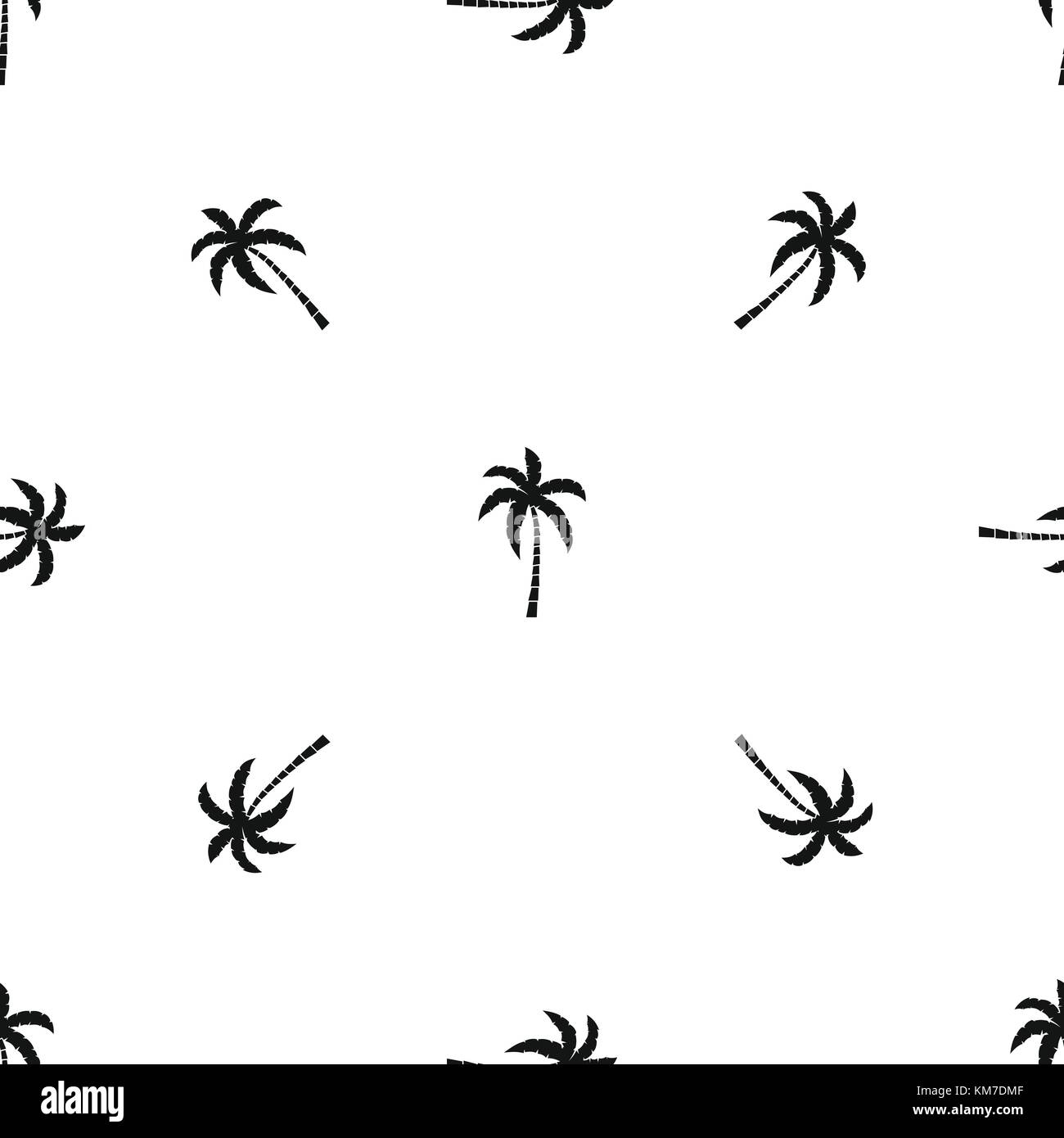 Palm tree pattern seamless black Stock Vector Image & Art - Alamy