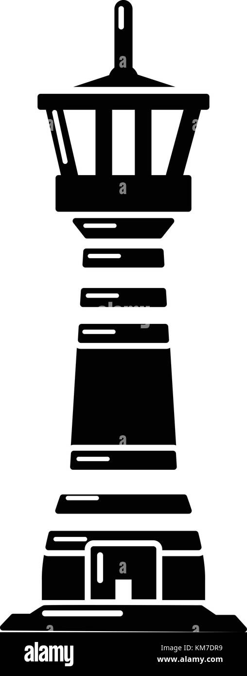 Tall lighthouse icon, simple style Stock Vector Image & Art - Alamy
