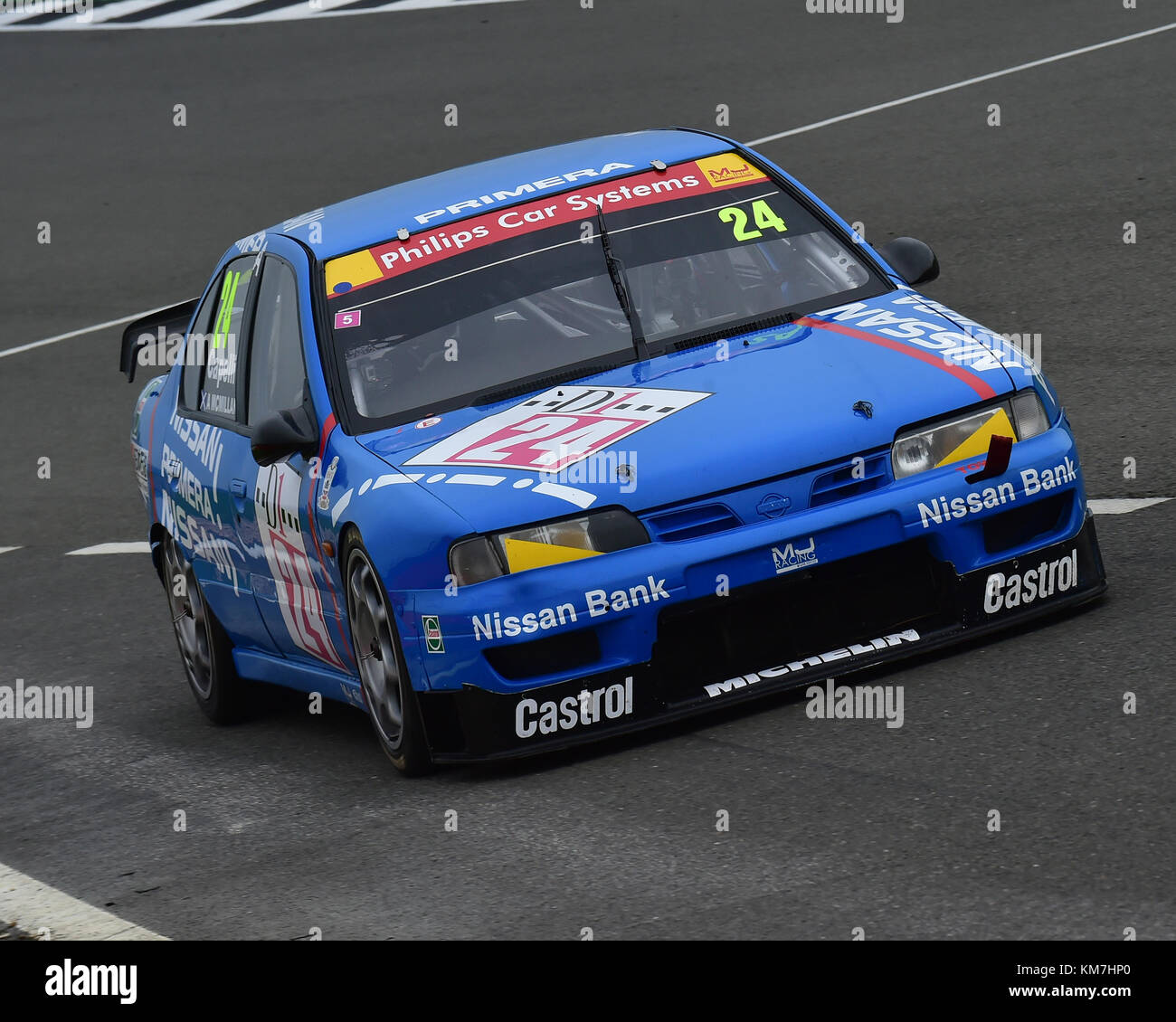 Aly McMillan, Nissan Primera, Super touring car trophy, Silverstone