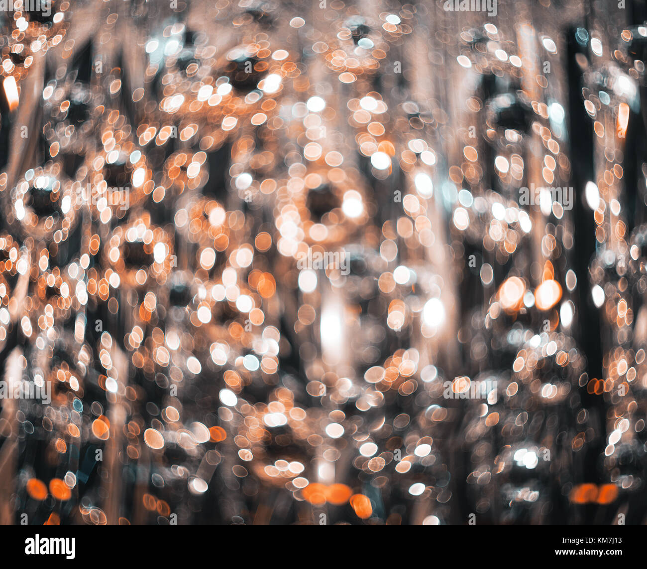 Bokeh. New Year bokeh background. Abstract background with colorful ...
