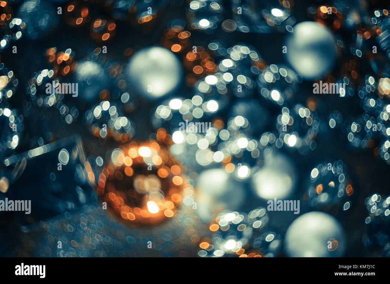 Bokeh. New Year bokeh background. Abstract background with colorful ...
