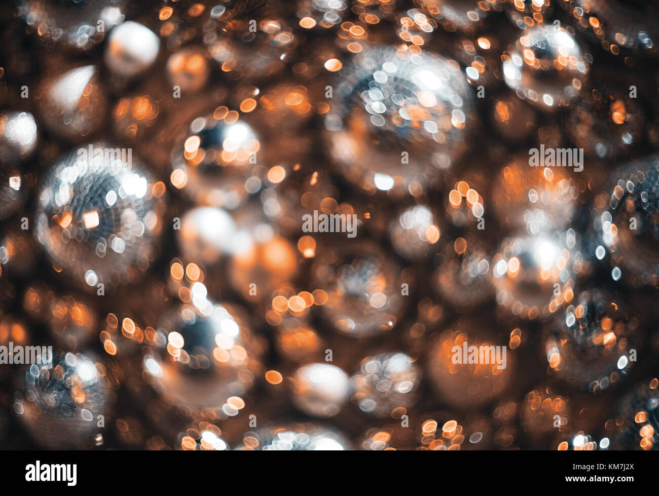 Bokeh. New Year bokeh background. Abstract background with colorful ...