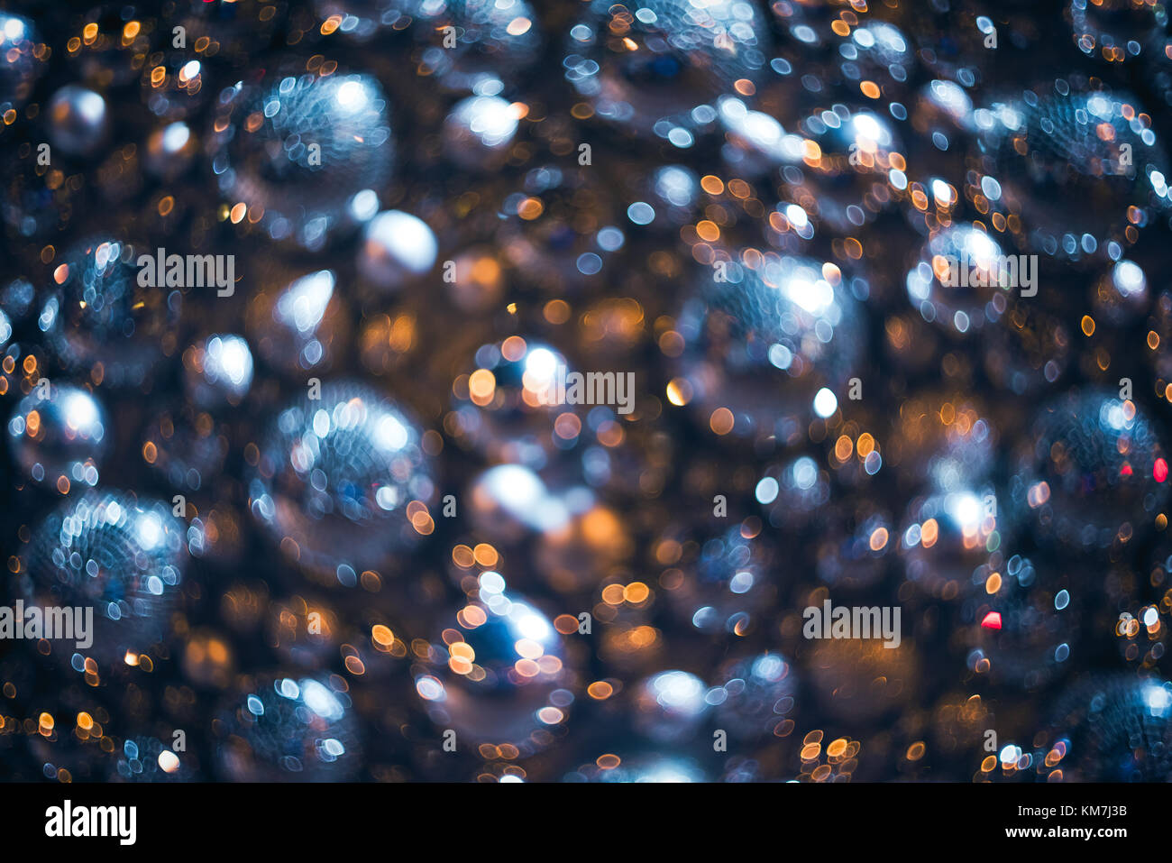 Bokeh. New Year bokeh background. Abstract background with colorful ...