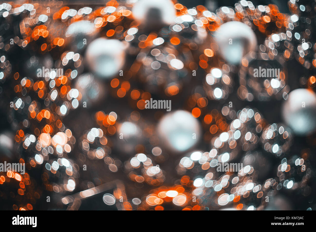 Bokeh. New Year bokeh background. Abstract background with colorful ...