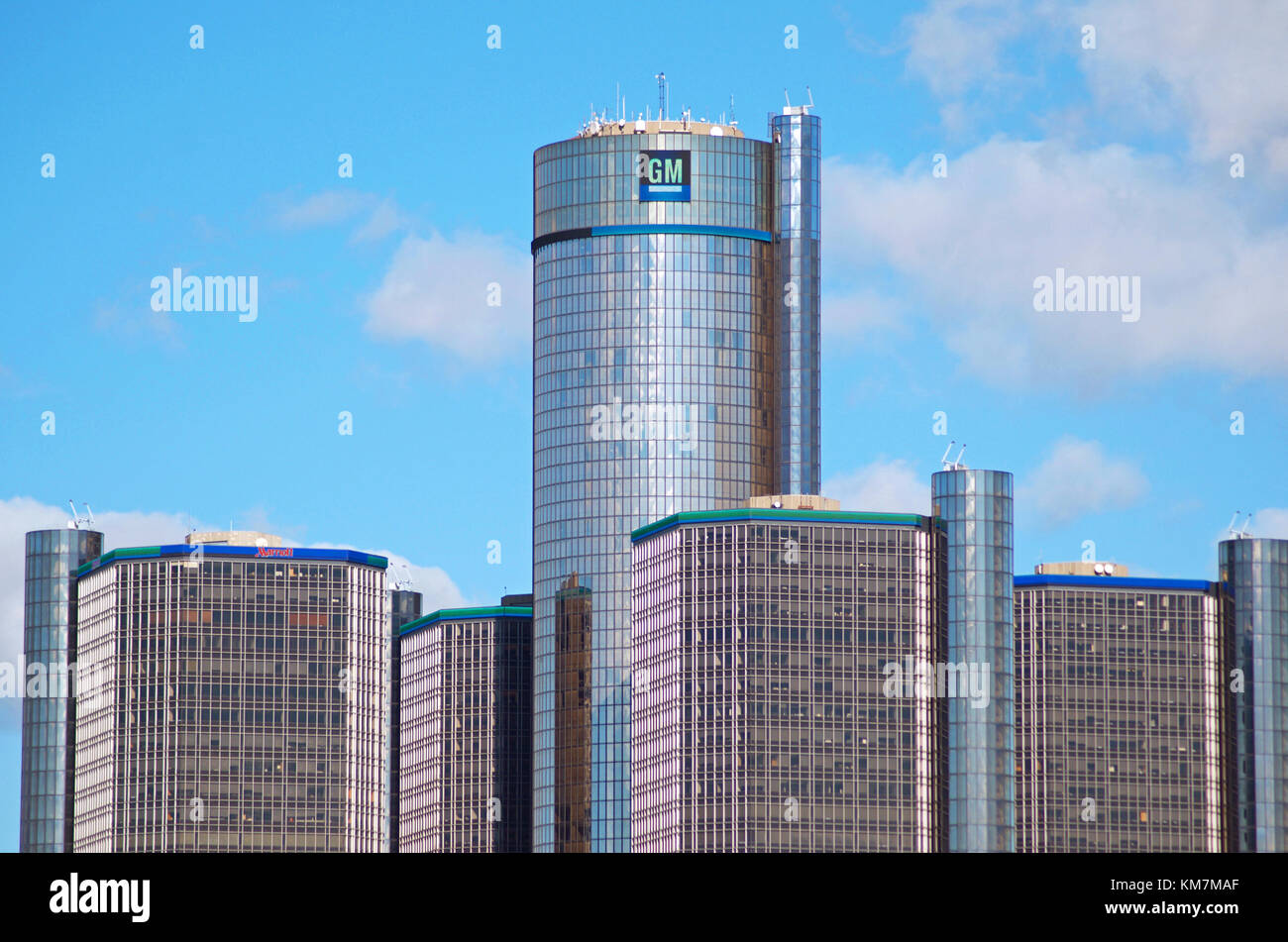 General Motors World Headquarters in Detroit, Michigan Stock Photo Alamy