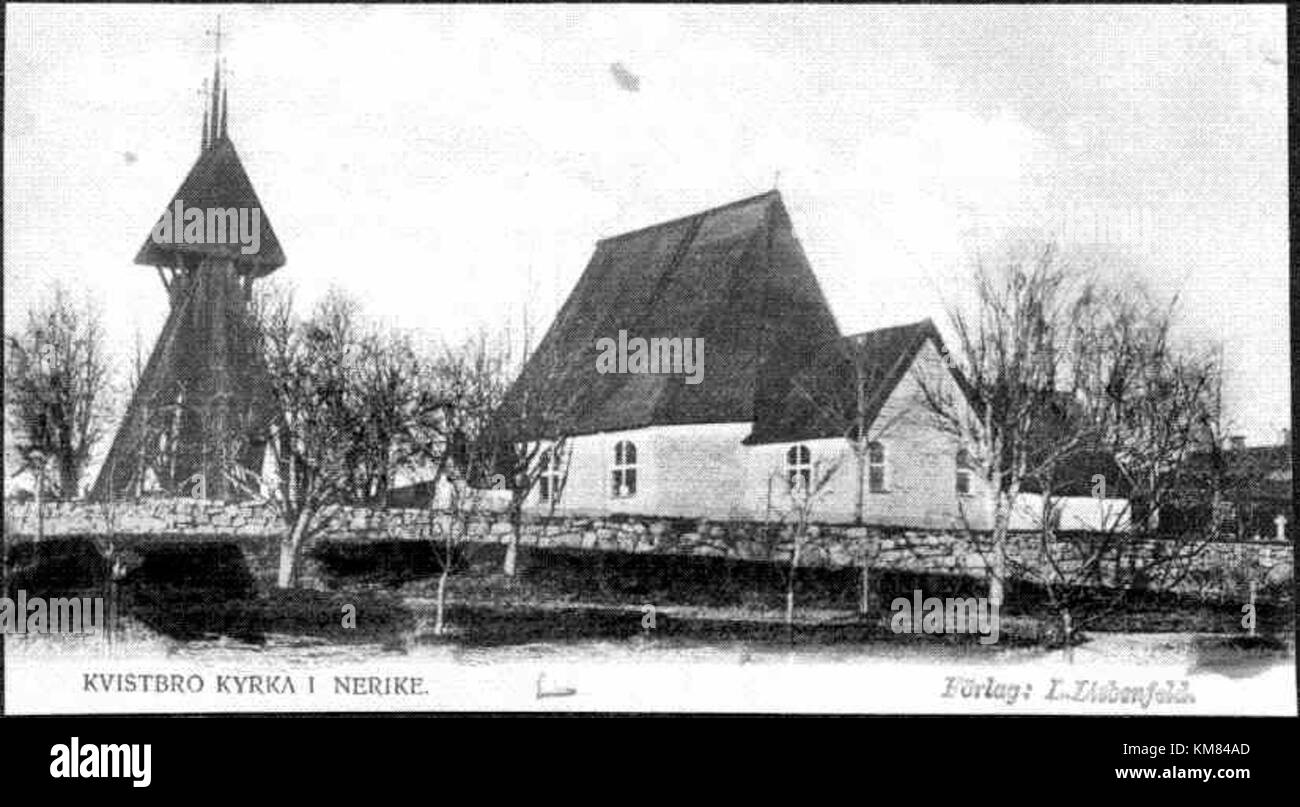 Kvistbro kyrka KMB 16000200046407 Stock Photo - Alamy