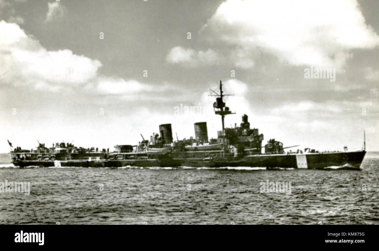 HMS Gotland during WW2 Stock Photo Alamy