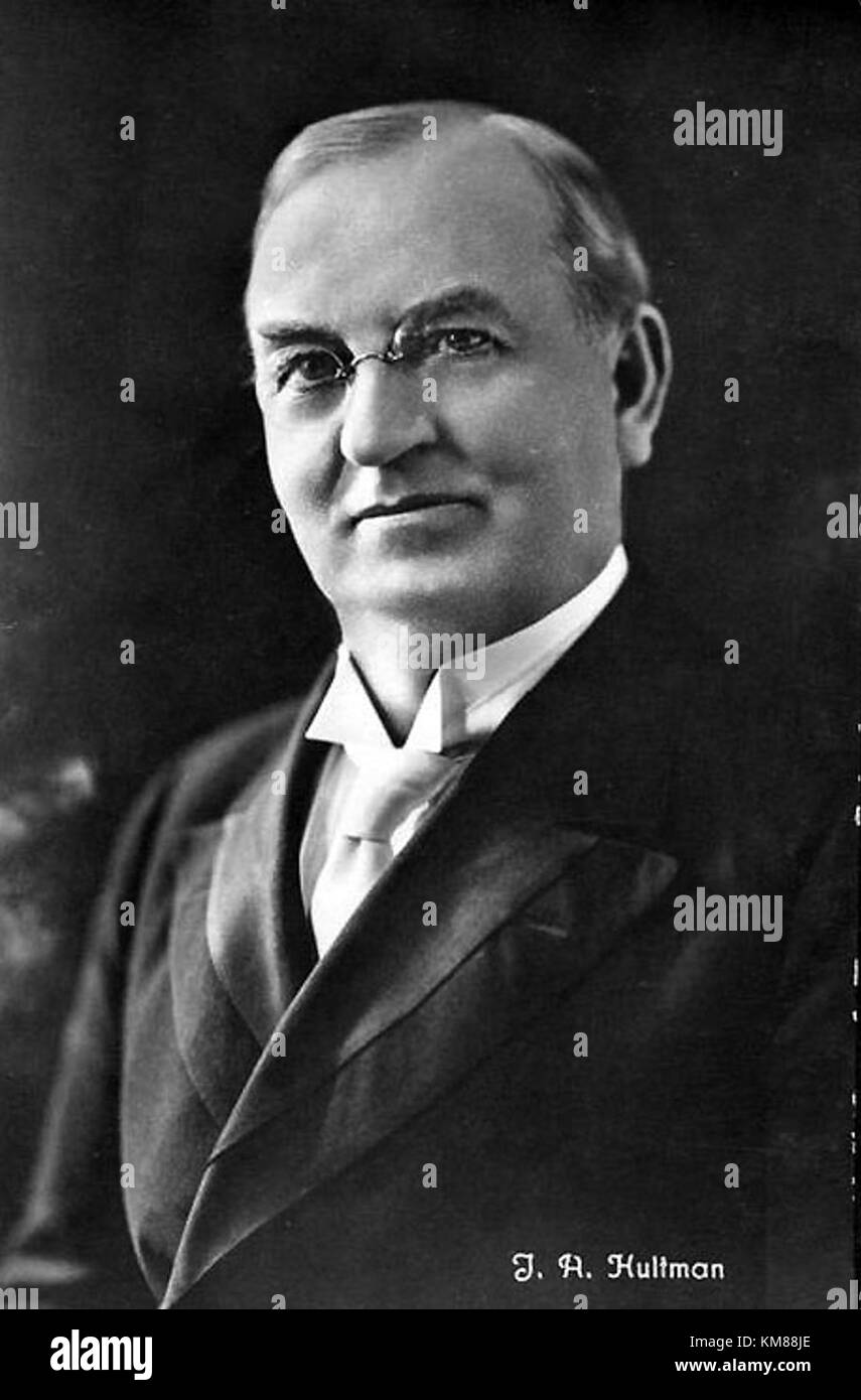 Johannes Alfred Hultman Stock Photo - Alamy