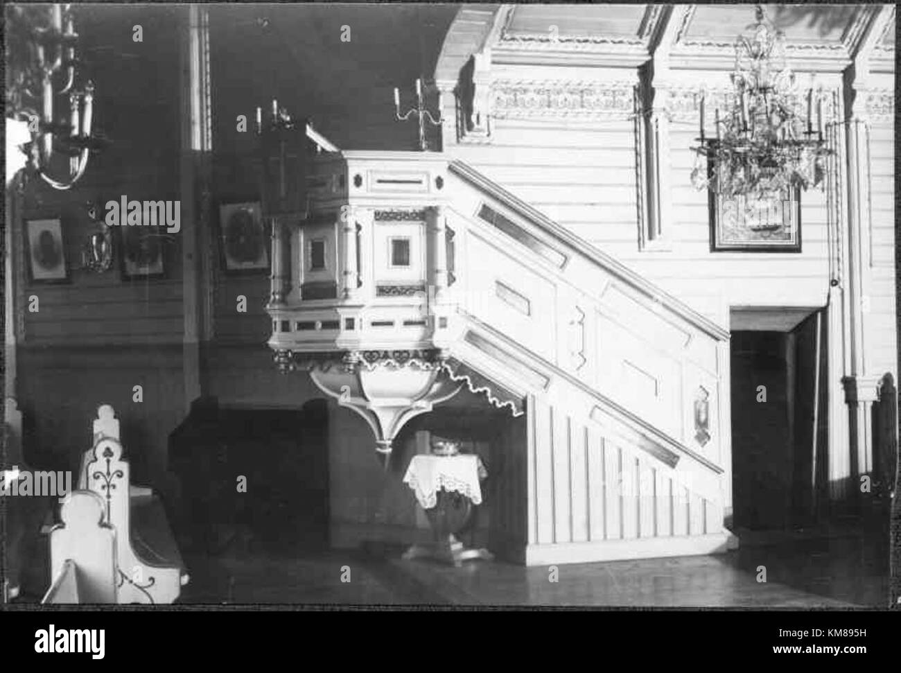 Kvistbro kyrka KMB 16000200046446 Stock Photo - Alamy
