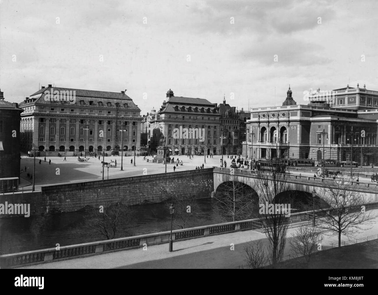Gustav Adolfs Torg, a central square in Gothenburg, Sweden, is shown in ...