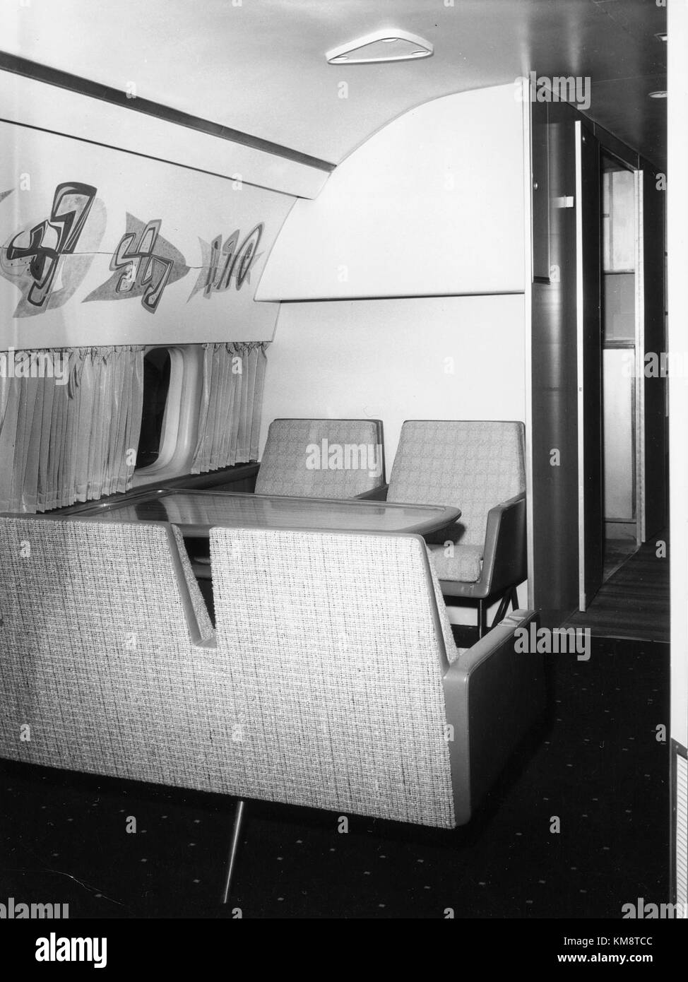 Sas Dc 8 33 Interior And Design Before Delivery Cabin And