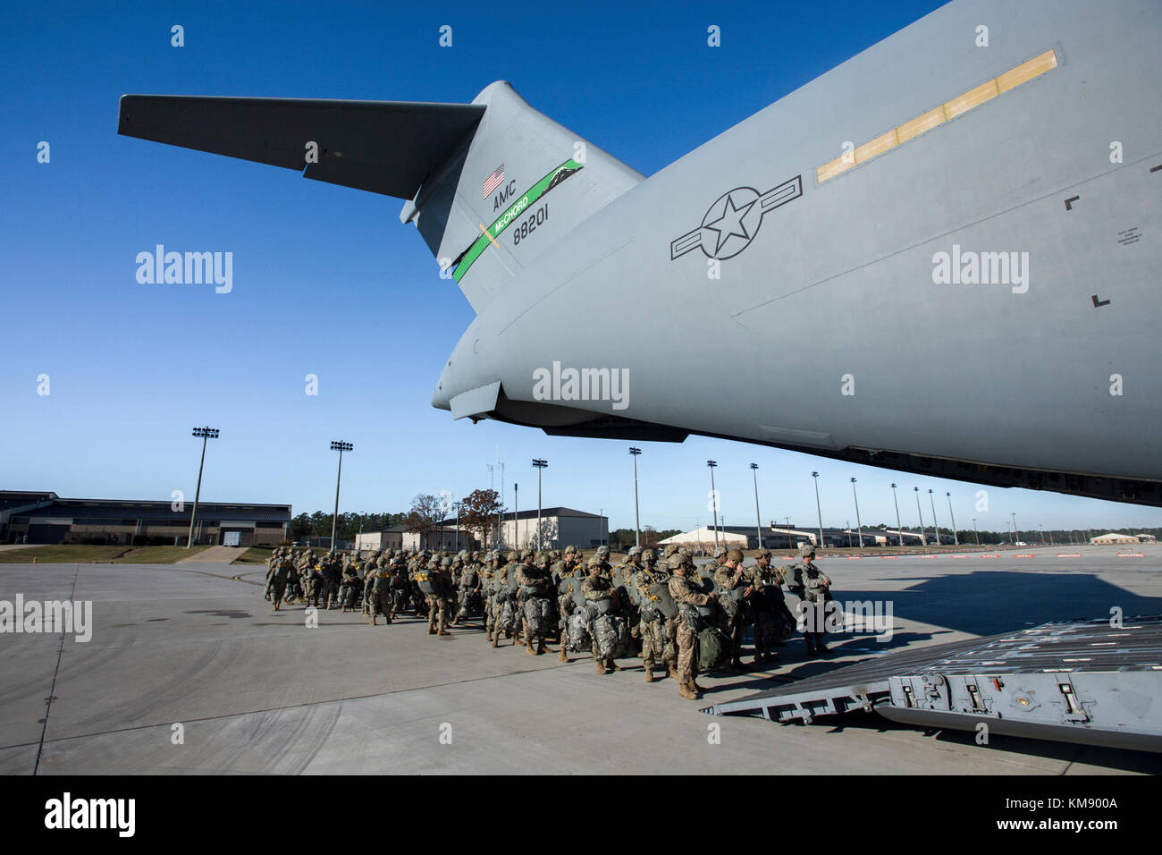 pope army airfield, n.c. — paratroopers with the army’s 82nd airborne