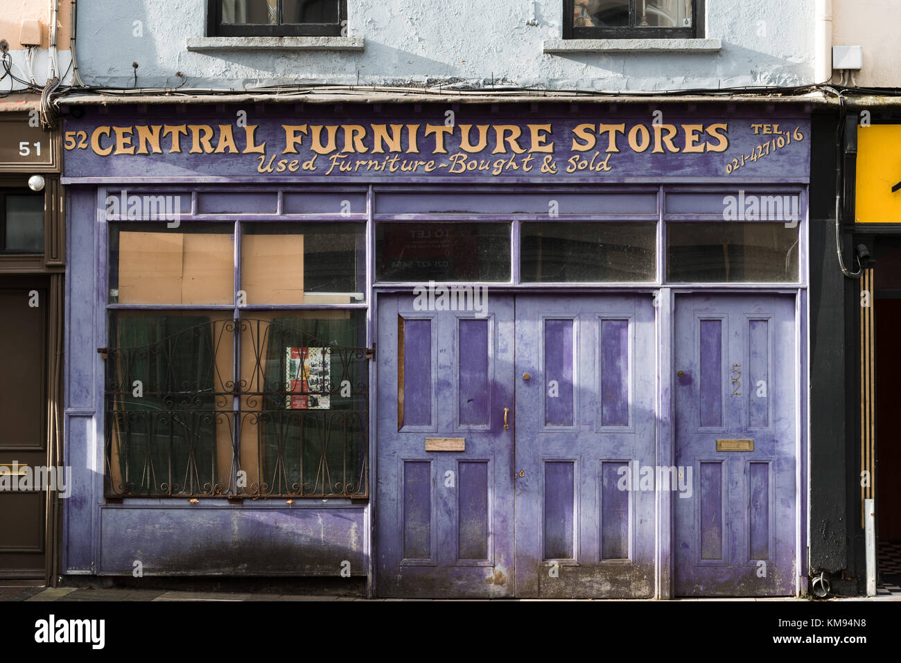 Old furniture store in Cork Stock Photo Alamy