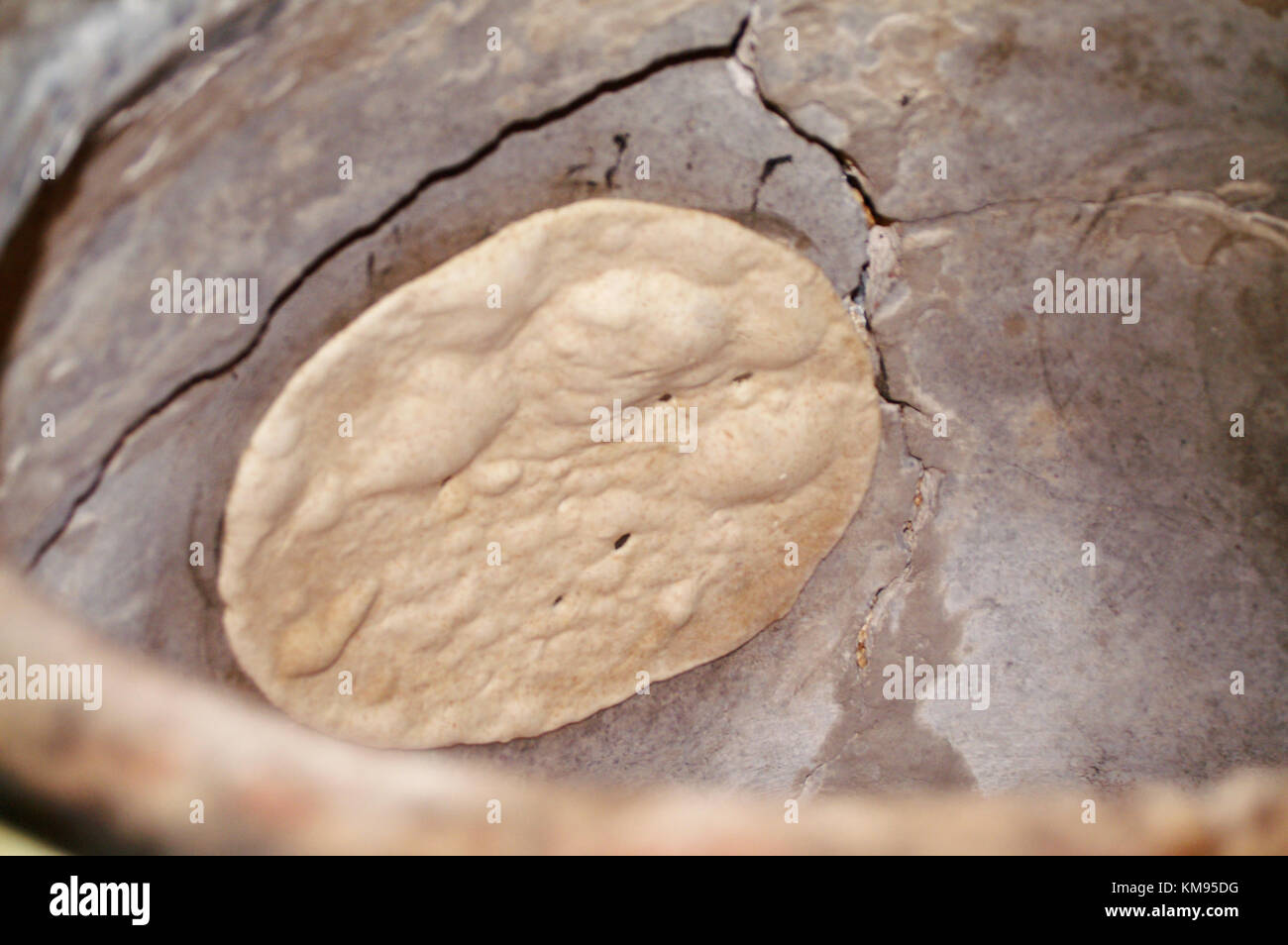 indian naan oven Stock Photo