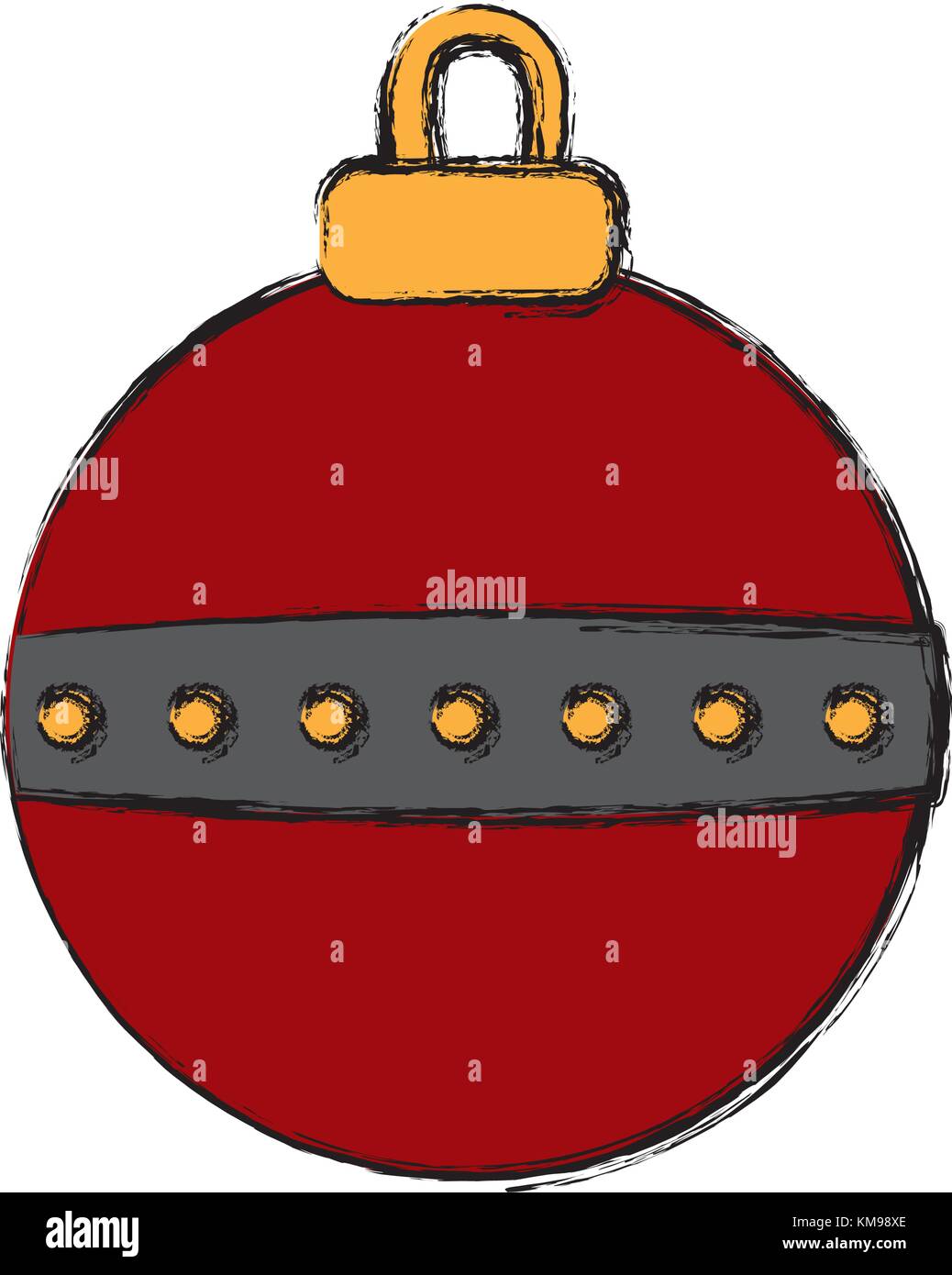 Christmas decorative ball Stock Vector Image & Art - Alamy
