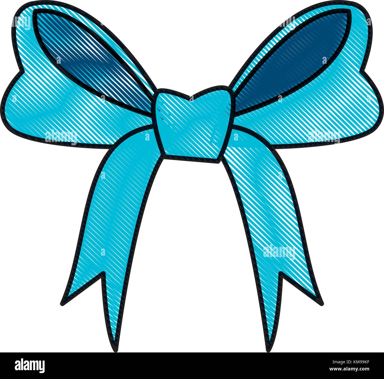 ribbon bow isolated Stock Vector Image & Art - Alamy