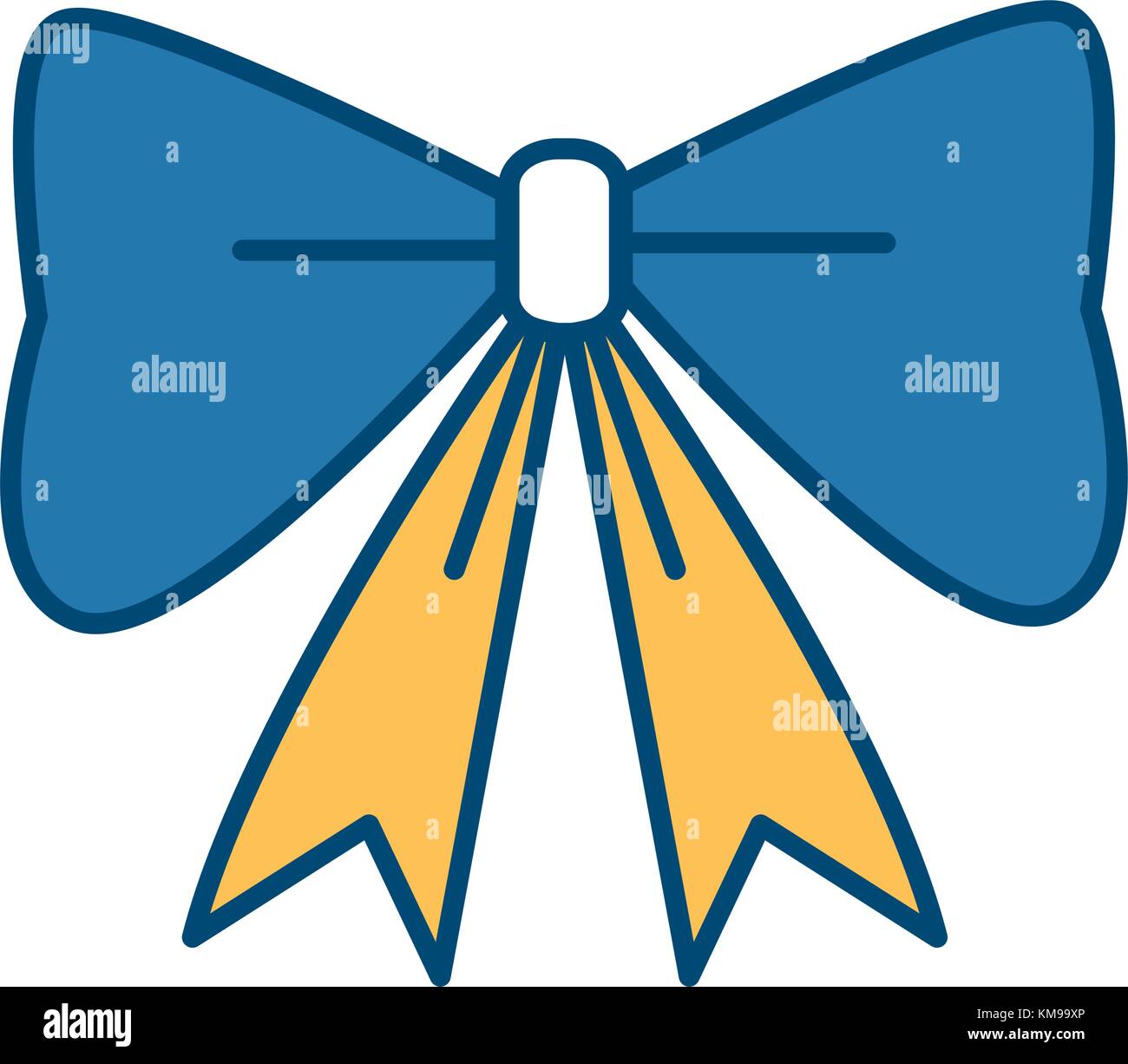 Ribbon bow symbol Stock Vector Image & Art - Alamy