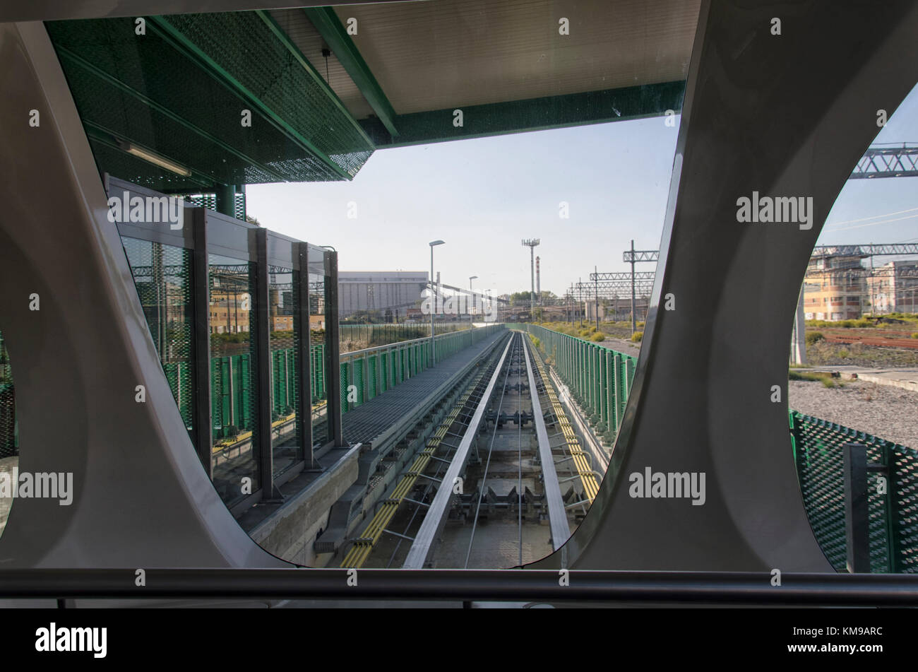 Train driver view hi-res stock photography and images - Alamy