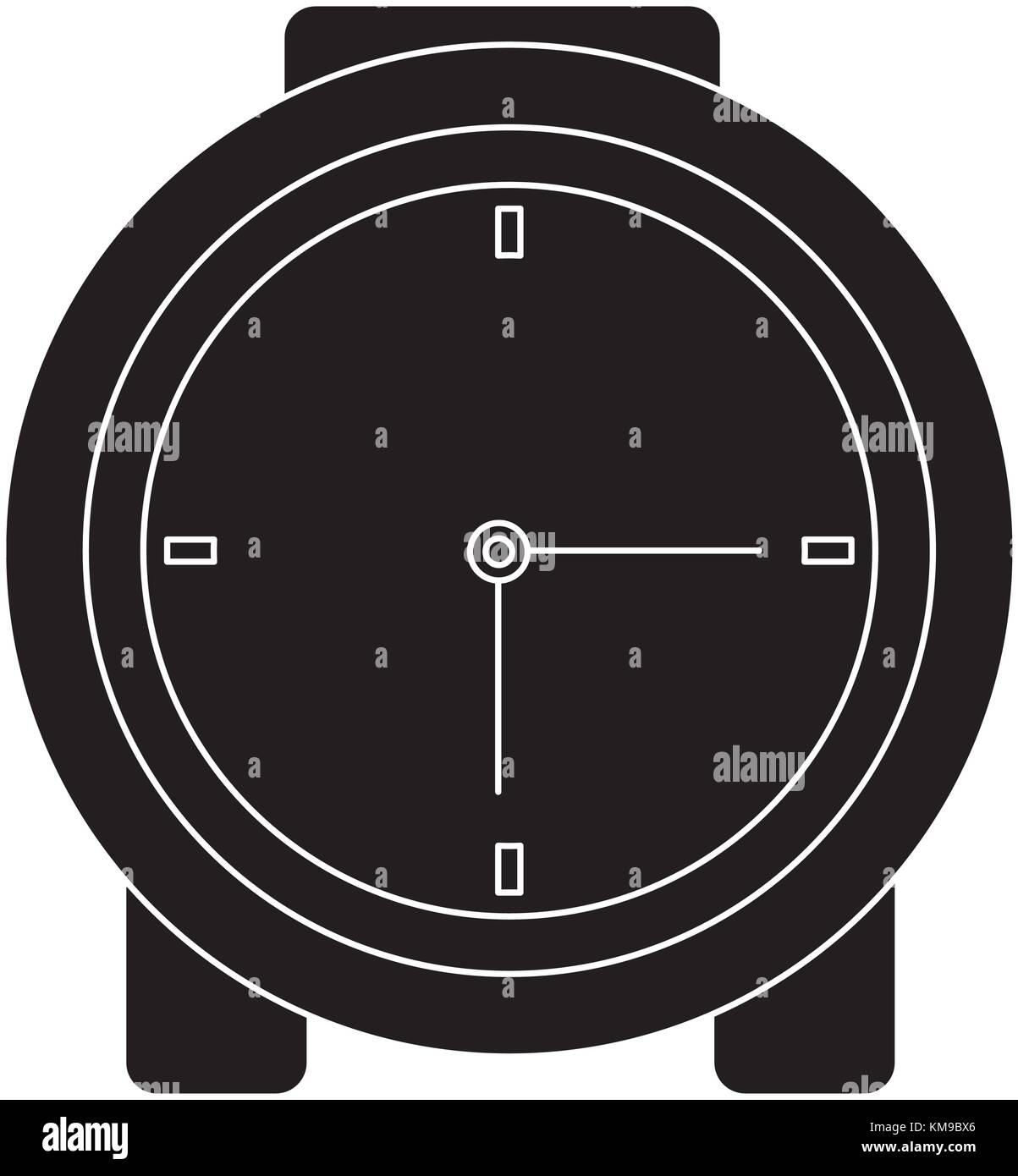 Classic desk clock Stock Vector Image & Art Alamy