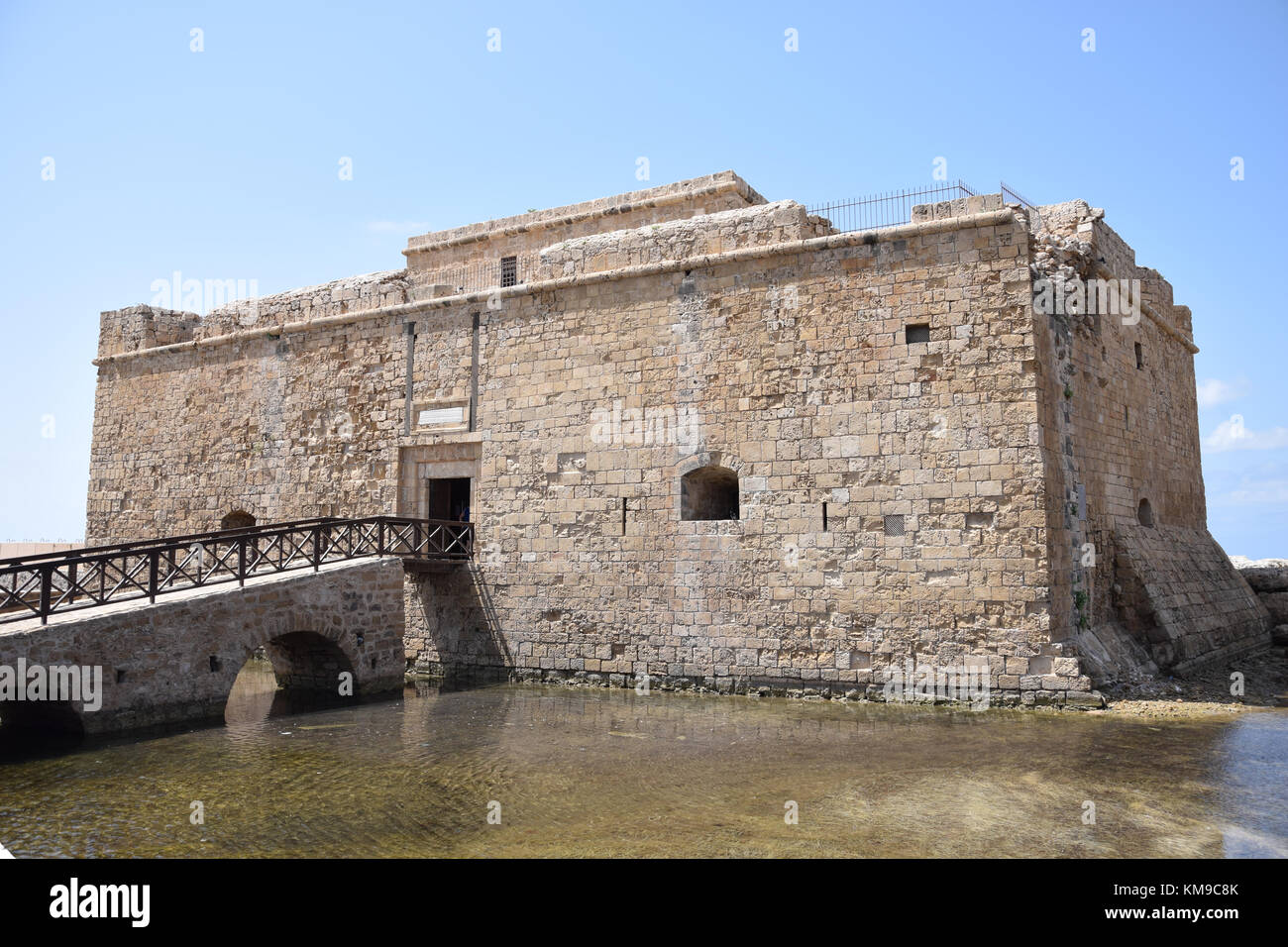 Paphos Castle A Byzantine Fort In The Harbour Of Paphos In Cyprus paphos-castle-a-byzantine-fort-in-the-harbour-of-paphos-in-cyprus