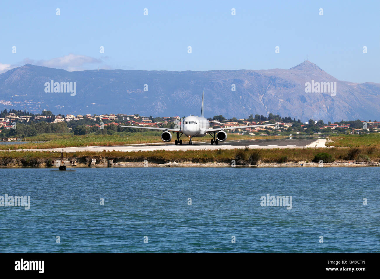 Corfu airport hires stock photography and images Alamy