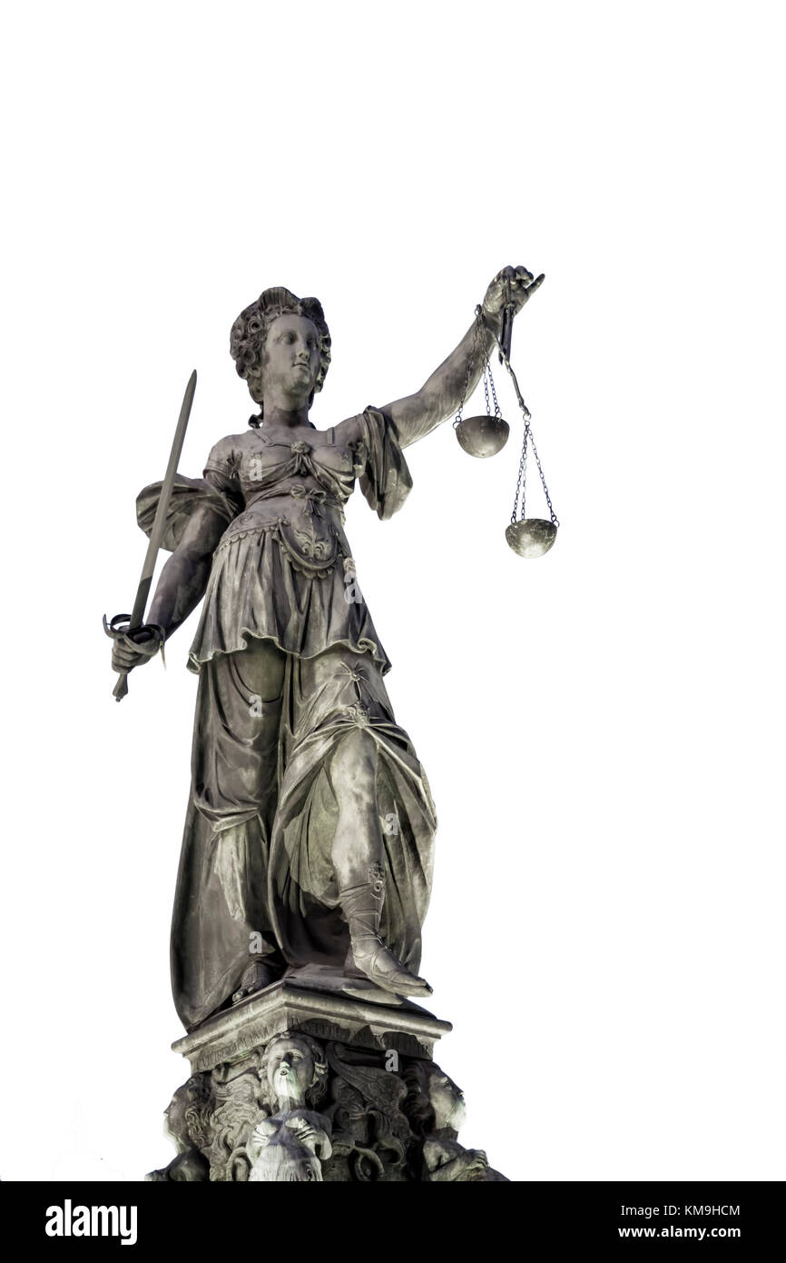 Statue frankfurt hi-res stock photography and images - Alamy