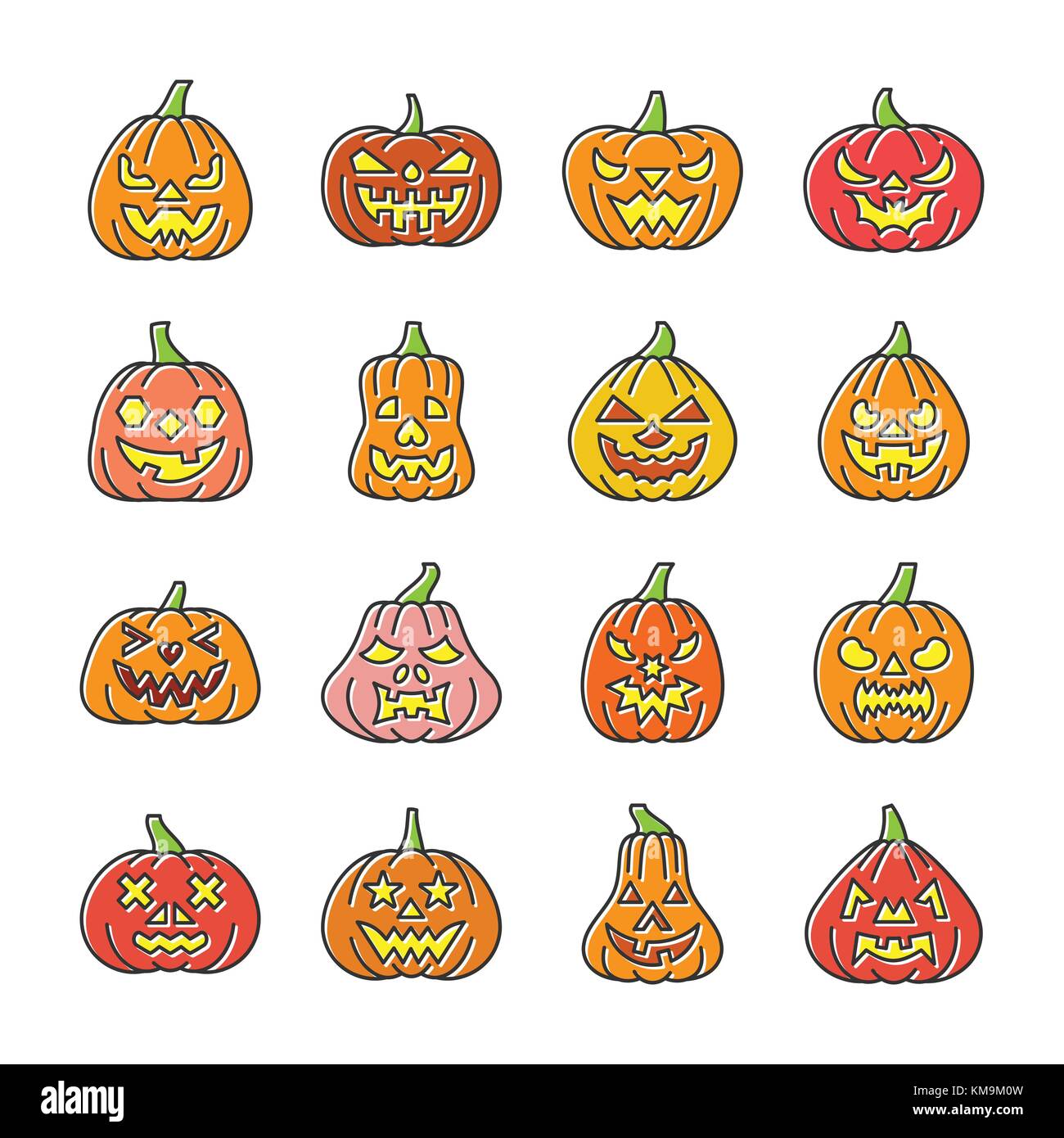 Printable Pumpkin Carving Faces