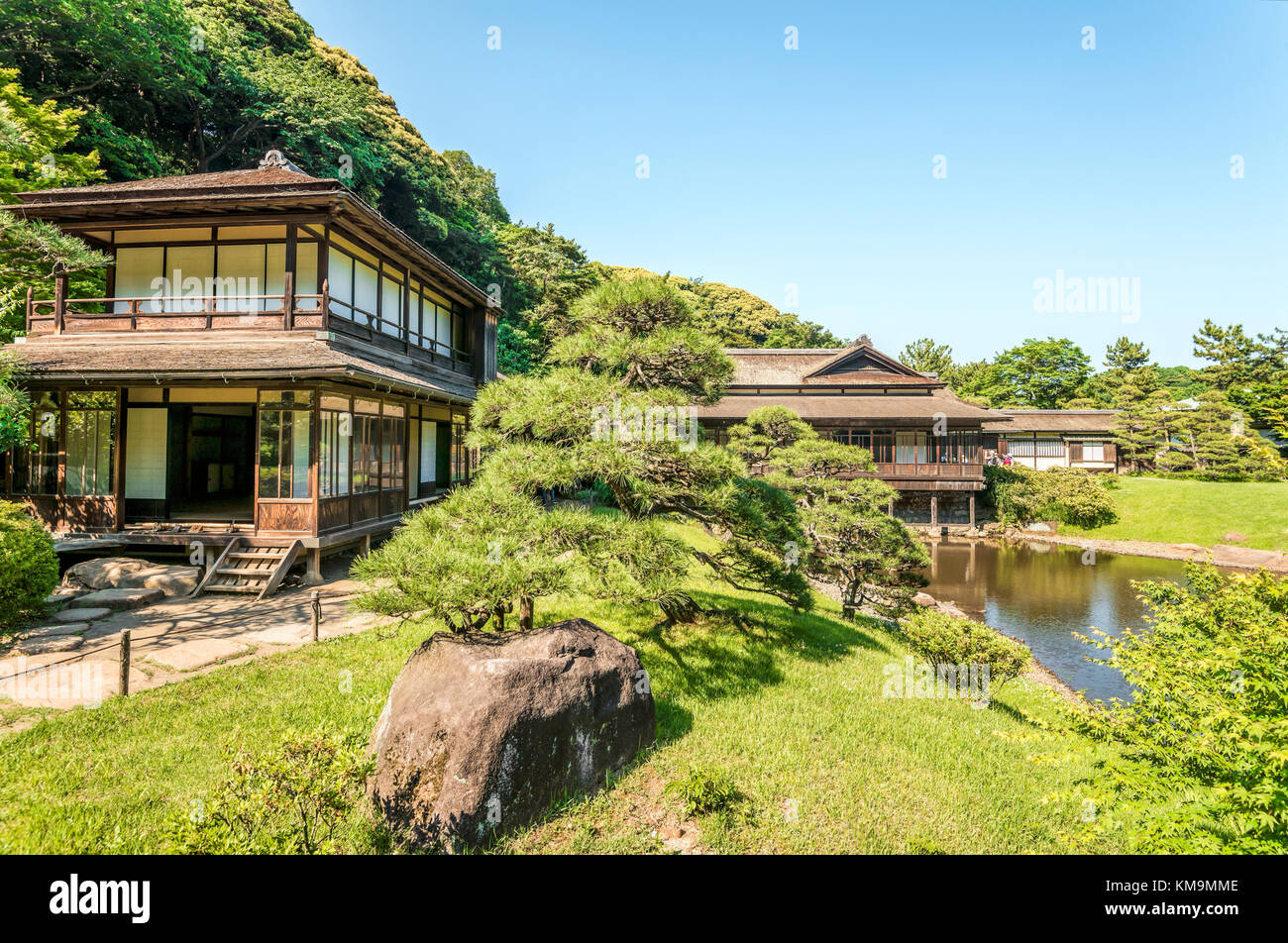 Rinshunkaku House at Sankeien Garden Open Air Museum, Yokohama