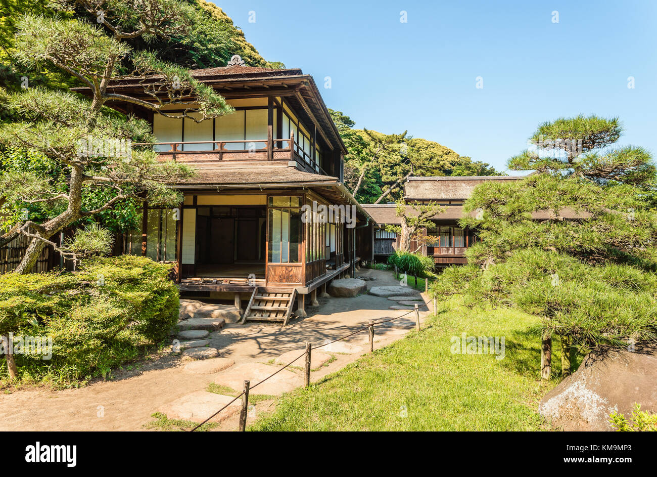 Rinshunkaku House At Sankeien Garden Yokohama Kanagawa Japan Stock Photo Alamy