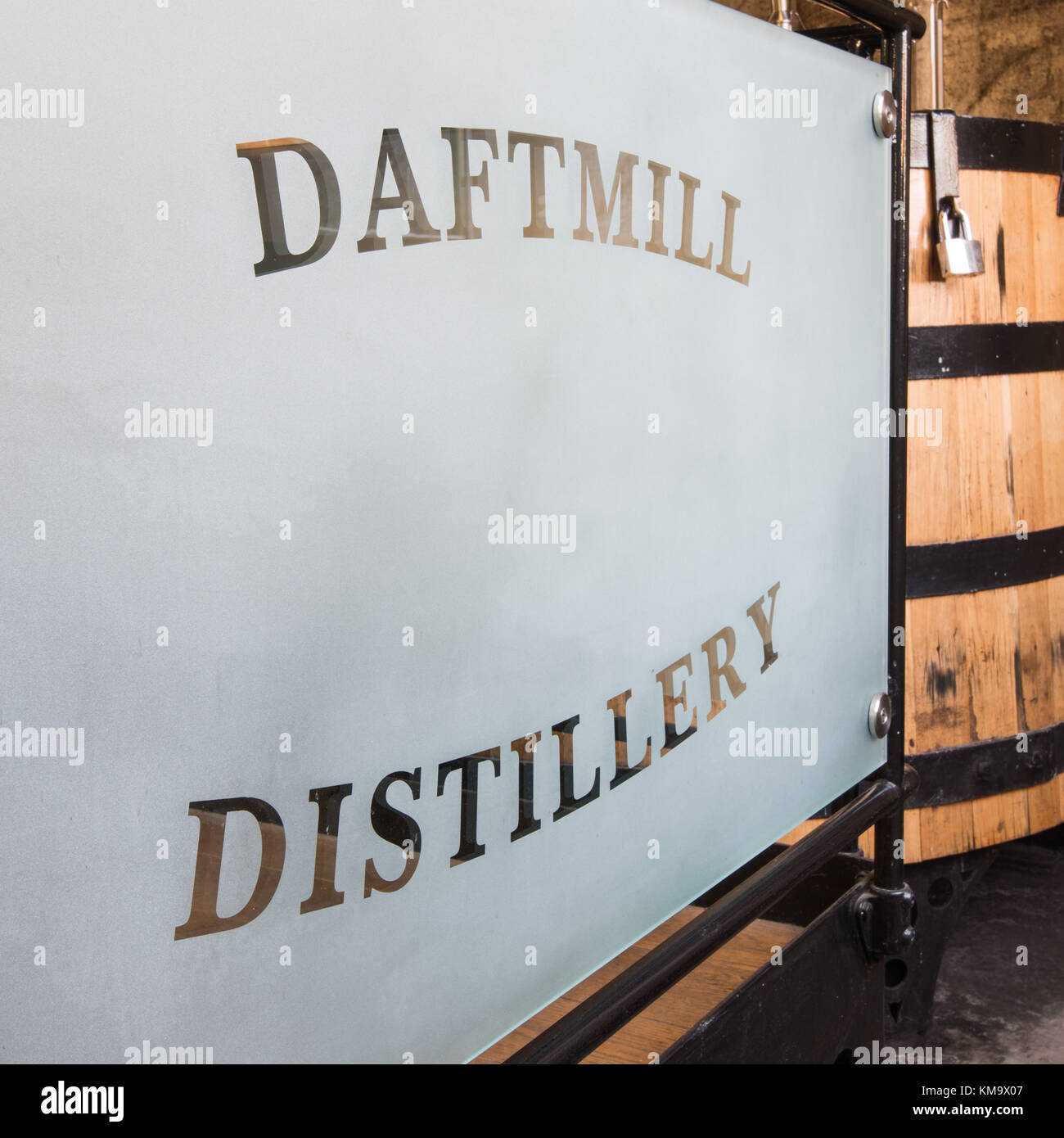 Daftmill Distillery, by Cupar, Fife, Scotland is one of Scotland's newest distilleries, using